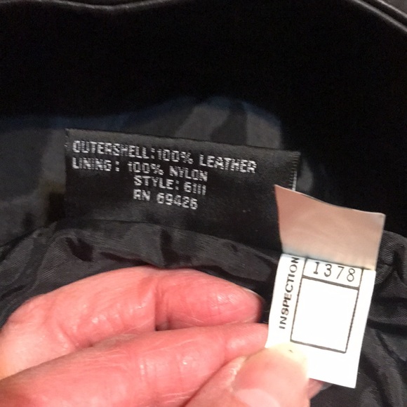 like new black leather buttery soft Wilson’s leather vintage - Picture 11 of 16